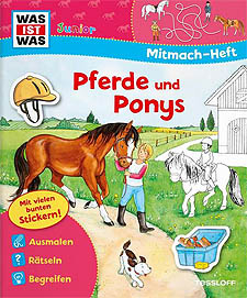 WAS IST WAS Mitmach-Heft Pferde und Ponys